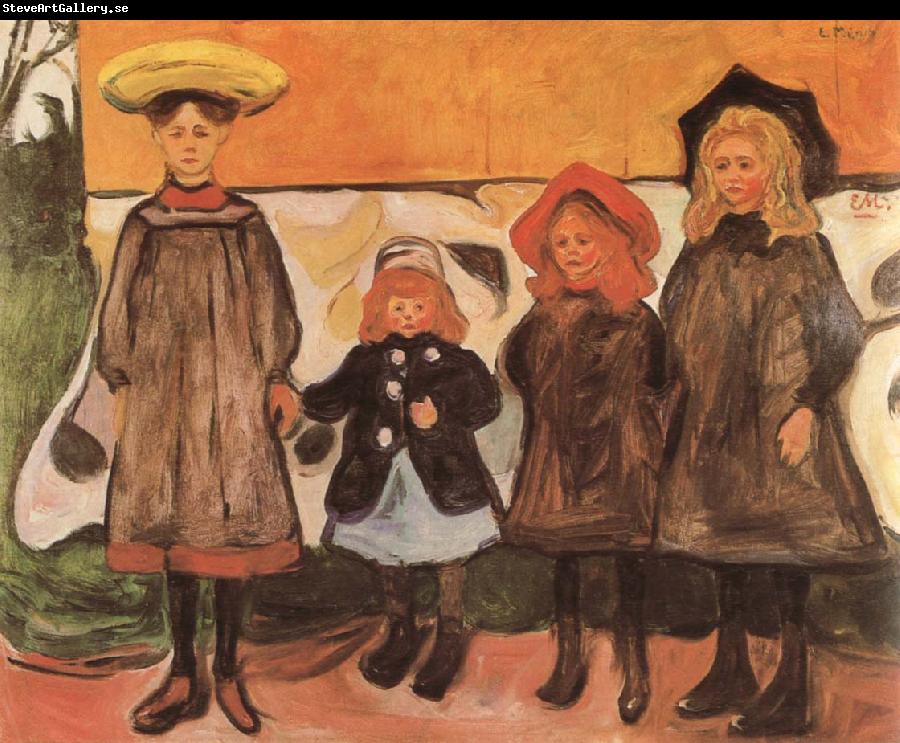 Edvard Munch Girls